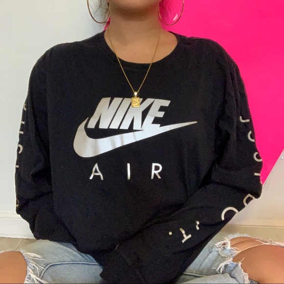 Rare Nike Air Black Gold Crewneck 